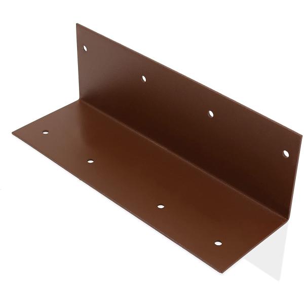 Reinforcing Garden Bed Corner Bracket with L Shape Carbon Steel Bar Hardware