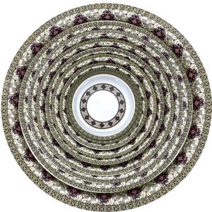 Tasteless Melamine Dinner Plates Unbreakable Durable Melamine Soup Plates