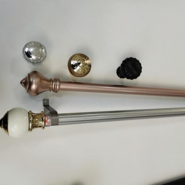 Buy 6.3 Metres Gold 28mm Long Heavy Duty Curtain Rods at wholesale prices