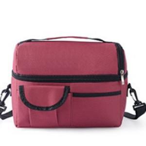 Quality Factory price portable Reusable bicycle cooler lunch bag Insulated shoulder bag Lunch bag for food delivery for sale