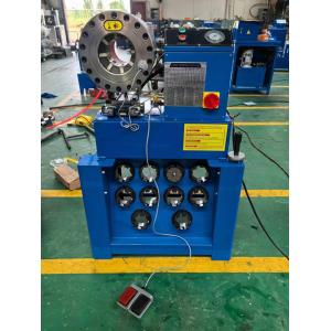 China Efficient And Durable Portable Hydraulic Hose Crimper Crimping Range 1/4-1.5 Inch 6-38mm Electric Hose Crimping Machine on sale