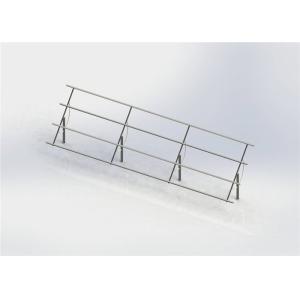 Photovoltaic Fixing Bracket Solar Mounting System , Landscape Solar Panel