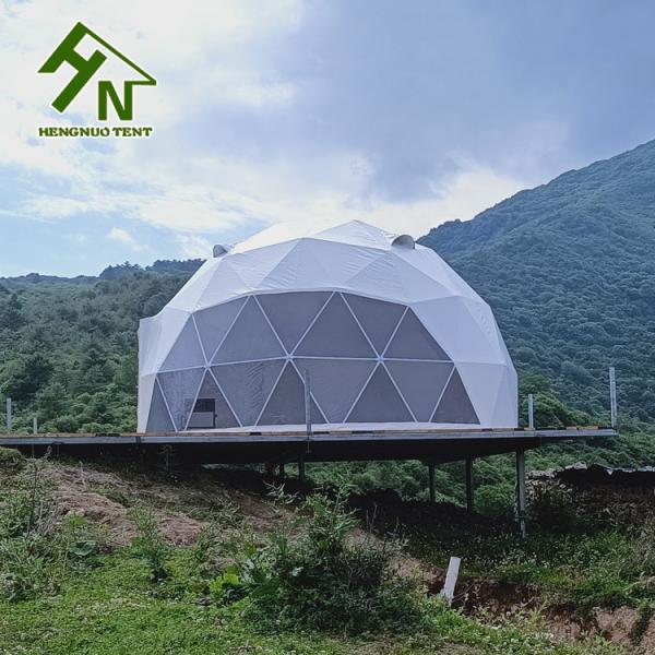 Diameter 6m Durable Outdoor 2 Persons Camping Dome Tent On The Mountain