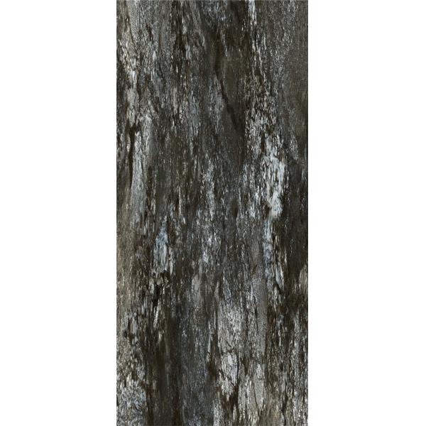 Buy 64"*144"High Gloss Marble Indoor Porcelain Tiles Black Texture Glazed Polished Ceramic Floor Tiles Dark  Porcelain Tile at wholesale prices