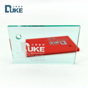 Transparent Pure Acrylic Sheet Solid Surface Day Night Anti Static