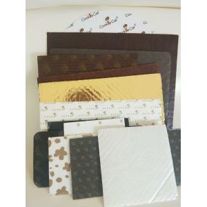 Food grade Round 3ply 5ply Paper Cushion Pad Chocolate Cookie