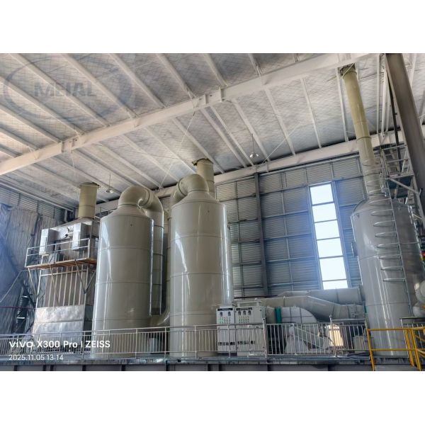 500T Capacity Natural Gas Power Anodizing Production Line with 350m²/T Coverage