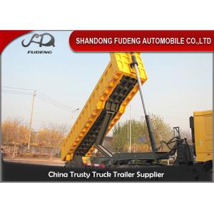 Optional Dimension Dump Gooseneck Trailer With 3 Axle Synchronous Valve