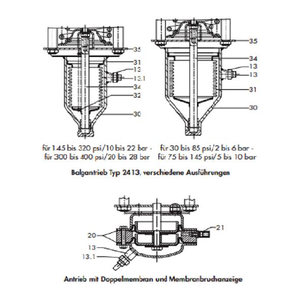 ANSI Version Excess Pressure Valve With Class 125 - Class 300 Pressure Rating