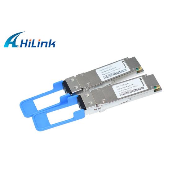 Duplex LC SMF Optical Transceiver Module 100GBASE-LR1 QSFP28 Single Lambda