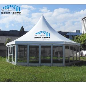 Quality Waterproof Hexagonal Marquee Sandwitch Solid Wall Noise Resistant for sale