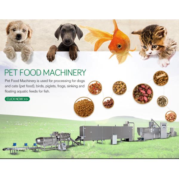 Automatic Pet Snack Cat Dog Food Production Machine Equipment