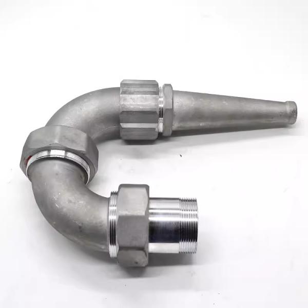 Three Cornered Water Truck Fan Spray Heads Fireproof Anti Clogging Structure