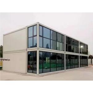 Temporary 3 Bedroom Container House Galvanized Steel Detachable Apartment