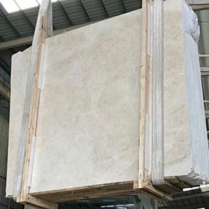 Multipurpose Light Beige Marble Tile 132.8 Mpa Compressive Property