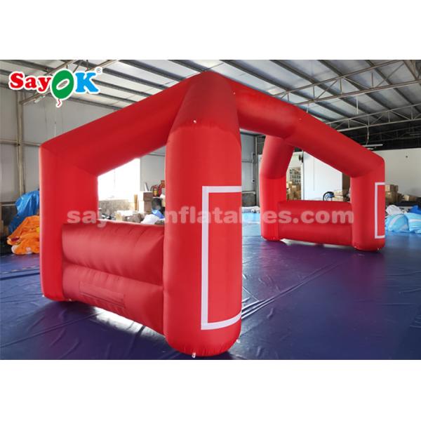 Inflatable Arches Oxford Cloth 6*3*3m Red Inflatable Arch For Advertising Event Red Color