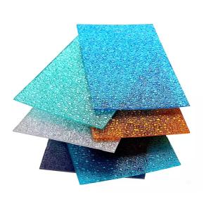 Quality Colored Polycarbonate Roofing Panels 2mm-10mm Polycarbonate Sun Sheet For Outdoor Park for sale