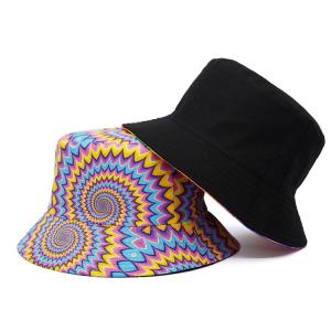 Fashion Women Men Fisherman Bucket Hat 60cm Round Brim