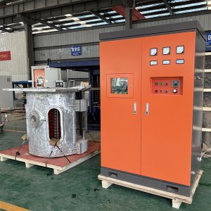 500kg Iron Steel Scraps Smelting Furnace Induction Melting Furnace