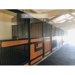 Infilled Bamboo Sliding Door Prefabricated European Stalls