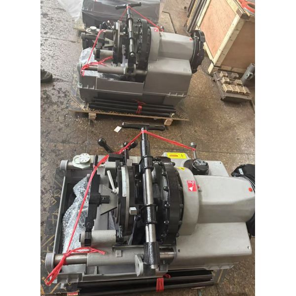 STT100F From 1/2inch to 4inch Heavy duty and 1500w big power electrical pipe threading machine cutting machine for sale