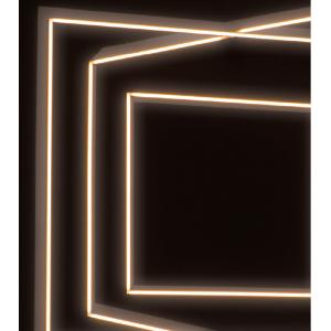 Supermarket V Type LED Under Cabinet Strip Lighting 24V 6500K 14.4W