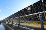 Flat 1 Axis Tracking Solar Panel Bracket / PV Mounting Structure