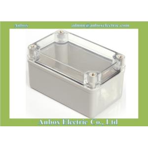 130*80*85mm ip66 plastic electric clear waterproof enclosure