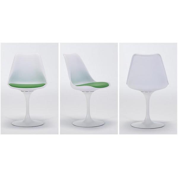 Tulip chair/simple dining chair/modern leaning chair can rotate dining chair to receive guests leisure negotiation chair