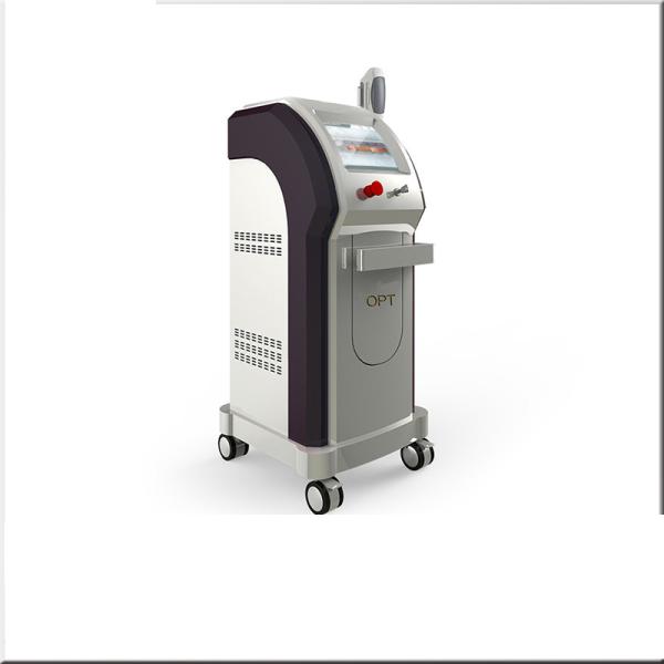 Vertical Ipl Shr Opt Laser Hair Removal Equipment Unique Handles Super Cooling
