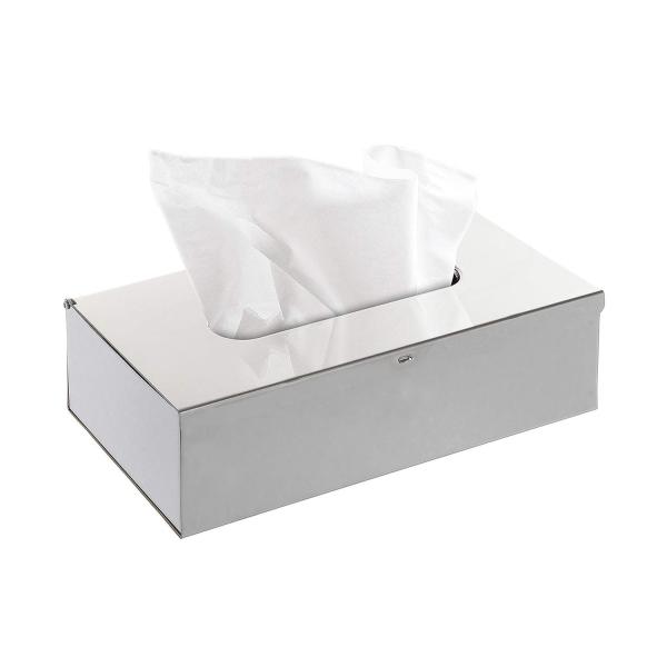 Eco - Friendly Toilet Roll Storage Box Freestanding Use For Bathroom Vanity Countertops