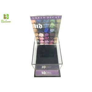 Clear Acrylic POS Display , Acrylic Brochure Holders Polishing Surface