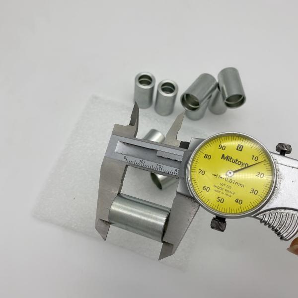 Buy Crimp 00018 Carbon Steel R7 / R8 Hydraulic Hose Ferrules at wholesale prices