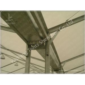 High Strength Clear Span Tent Replacement Parts , Rain Gutter Connections