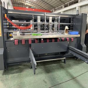 Quality Fully Automatic Carton Folder Gluer Stitcher Machine With 1200nails/min for sale