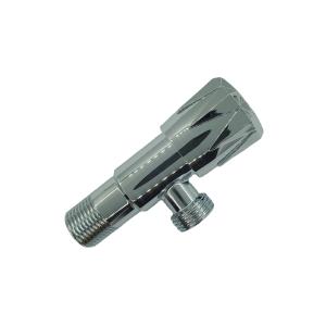 Plated SS Angle Cock Valve Toilet Wall Mounted Shower Valve
