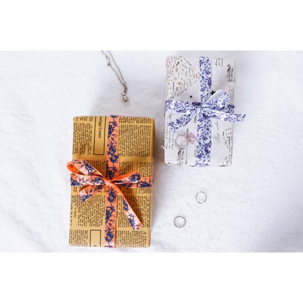 ribbon 1 yard Luxury Christmas Ribbon Gift Ribbon set custom for gift packing birthday merry Christmas