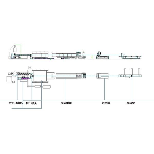 Skrg3000 HDPE Large Diameter Heavy Caliber Extruding Hollow Wall Winding Making Plastic Pipe Machinery