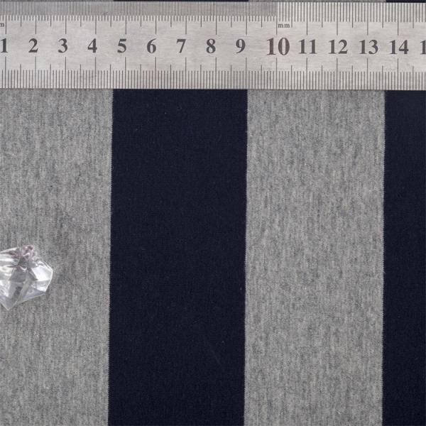 Comfortable And Soft High Color Fastness And Breathable Striped Knit Fabric For Casual Wear