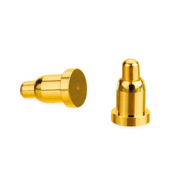 Buy 12V Gold Plating Brass Spring Loaded POGO Pin Contact SMT at wholesale prices
