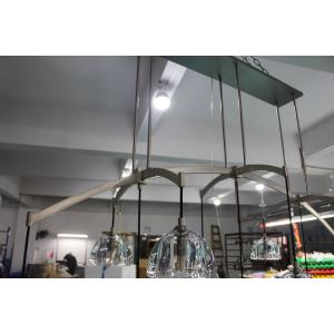 Glass Style Golden Modern Crystal Chandelier with Demension D 122cm