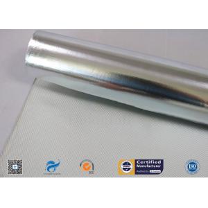 China Heat Resistant Aluminum Foil Laminated Coated  Fiberglass Cloth on sale
