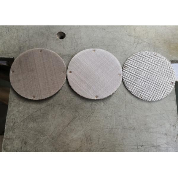 100 Microns Stainless Steel Filter Mesh Screen Three Layers For Nylon Extruder