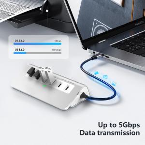 Additional Features 9 in 1 USB-C Docking Station with User Manual and Compact