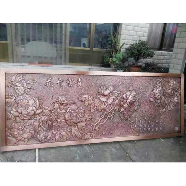 Buy Classical Bronze Relief Sculpture , Ancient Relief Sculpture Wall Ornaments at wholesale prices