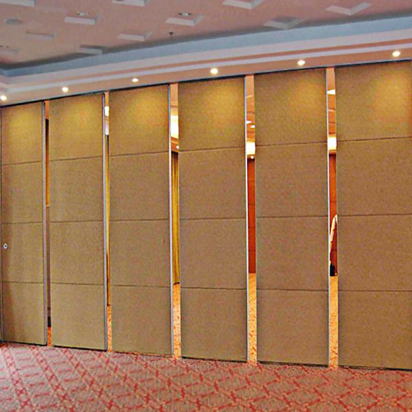 Buy MDF Material Building Soundproof Folding Partition Walls For Exhibition at wholesale prices