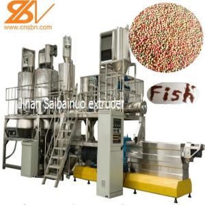 China 100kg/H -6t/H Fish Food Processing Machine Floating And Sinking SLG65 on sale China 100kg/H -6t/H Fish Food Processing Machine Floating And Sinking SLG65 on sale