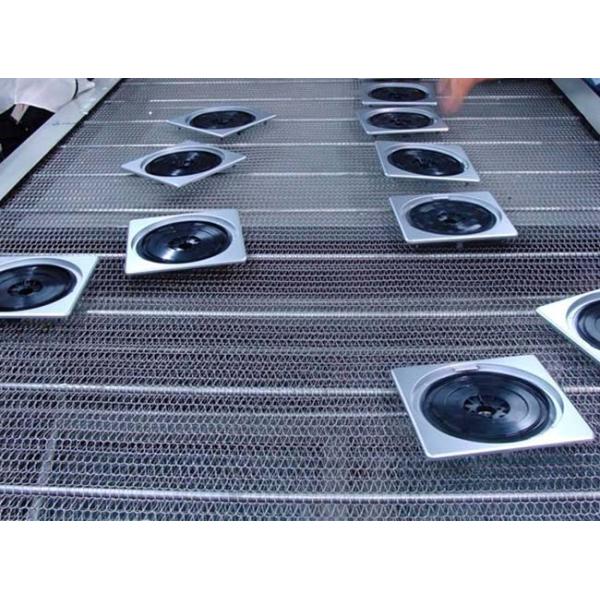 Mild Steel Chain Link Conveyor Belt 5.08mm-25.4mm Pitch