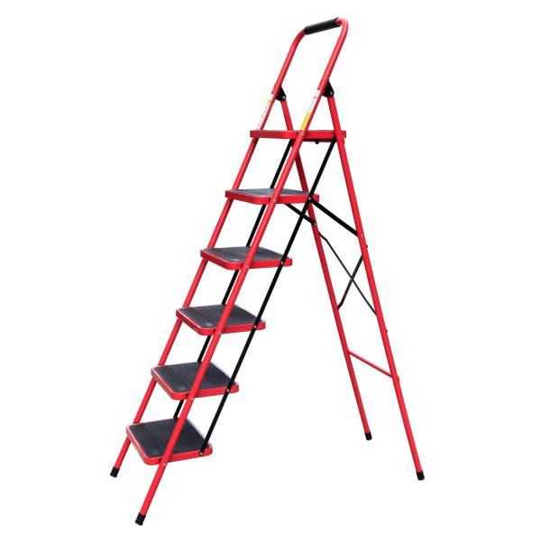 Buy Household Rust Proof 1.79m Steel Step Ladder at wholesale prices