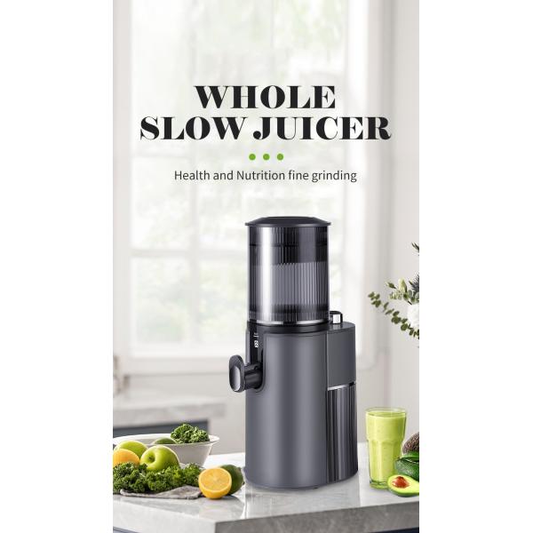 350W Slow Juicer Automatic Big Mouth Cold Press Juicer Machine for Commercial Household